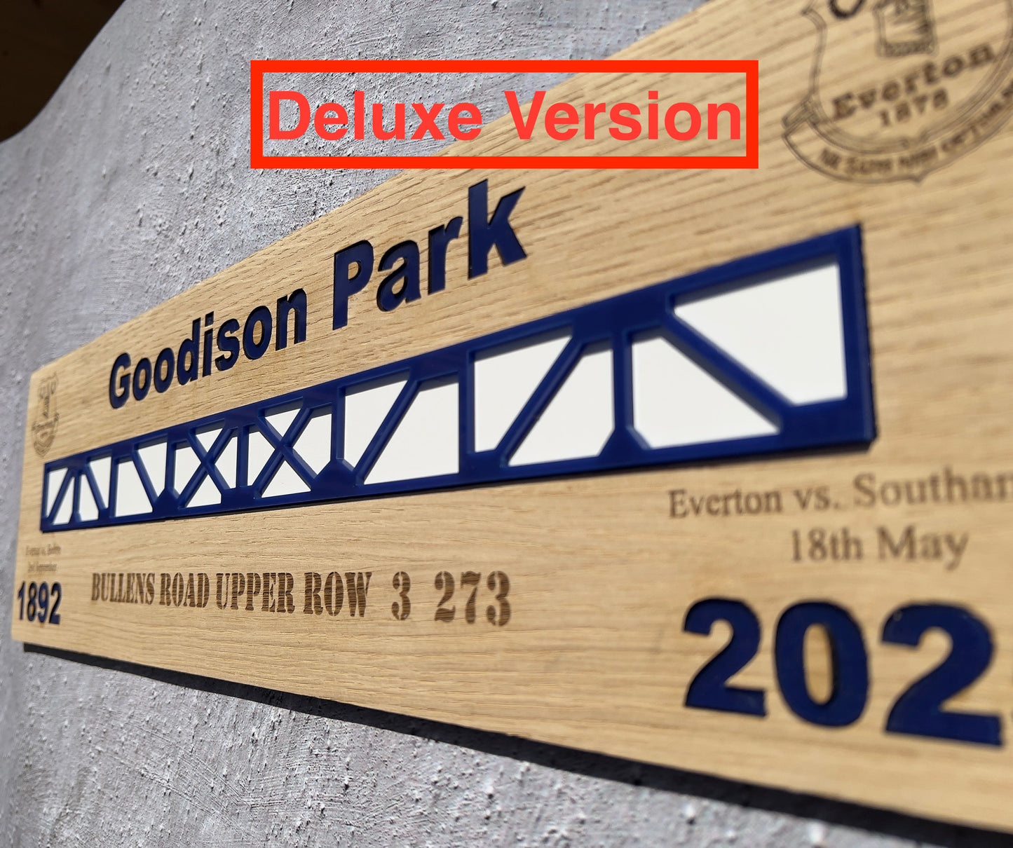 Goodison Park Commemorative Personalised Artwork