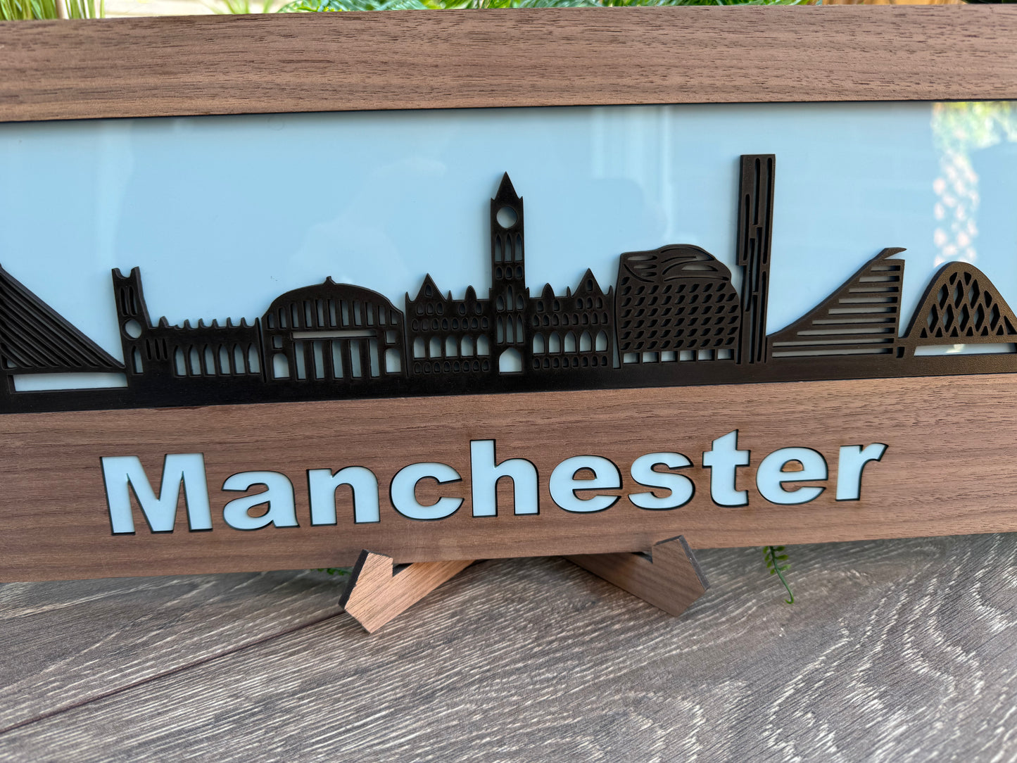 Silhouette City Skyline - Manchester City