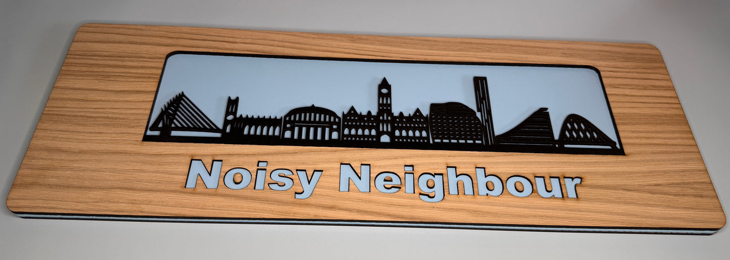 Silhouette City Skyline - Manchester City