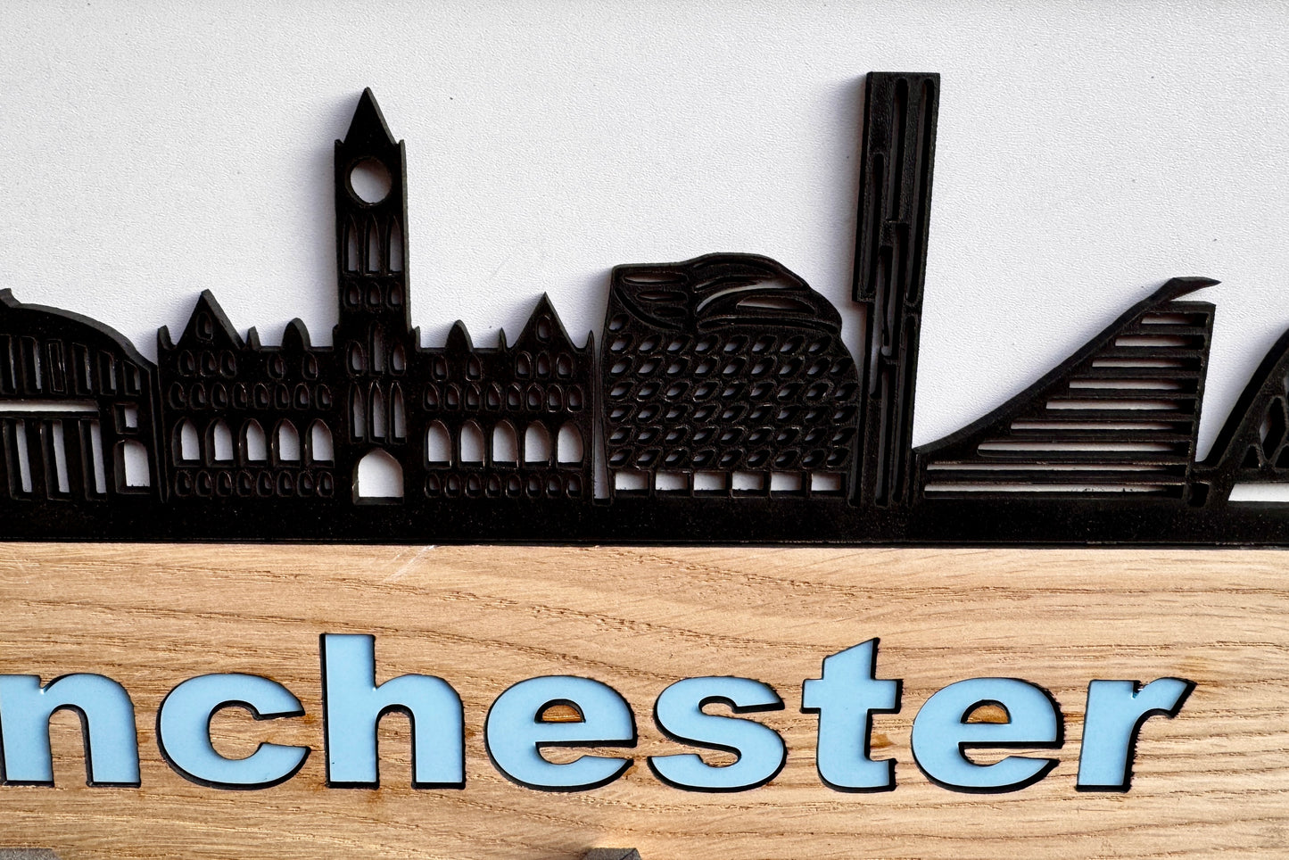 Silhouette City Skyline - Manchester City