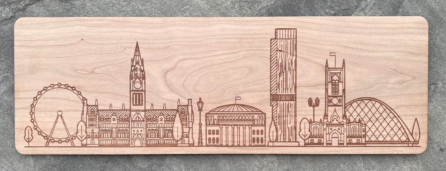 City centre skyline Manchester