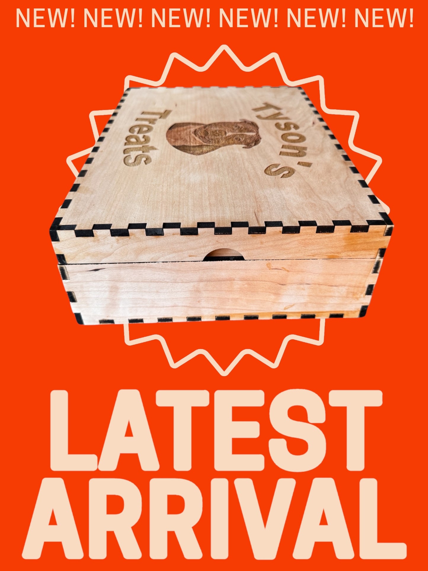 Premium Wooden Laser Engraved Memory Box
