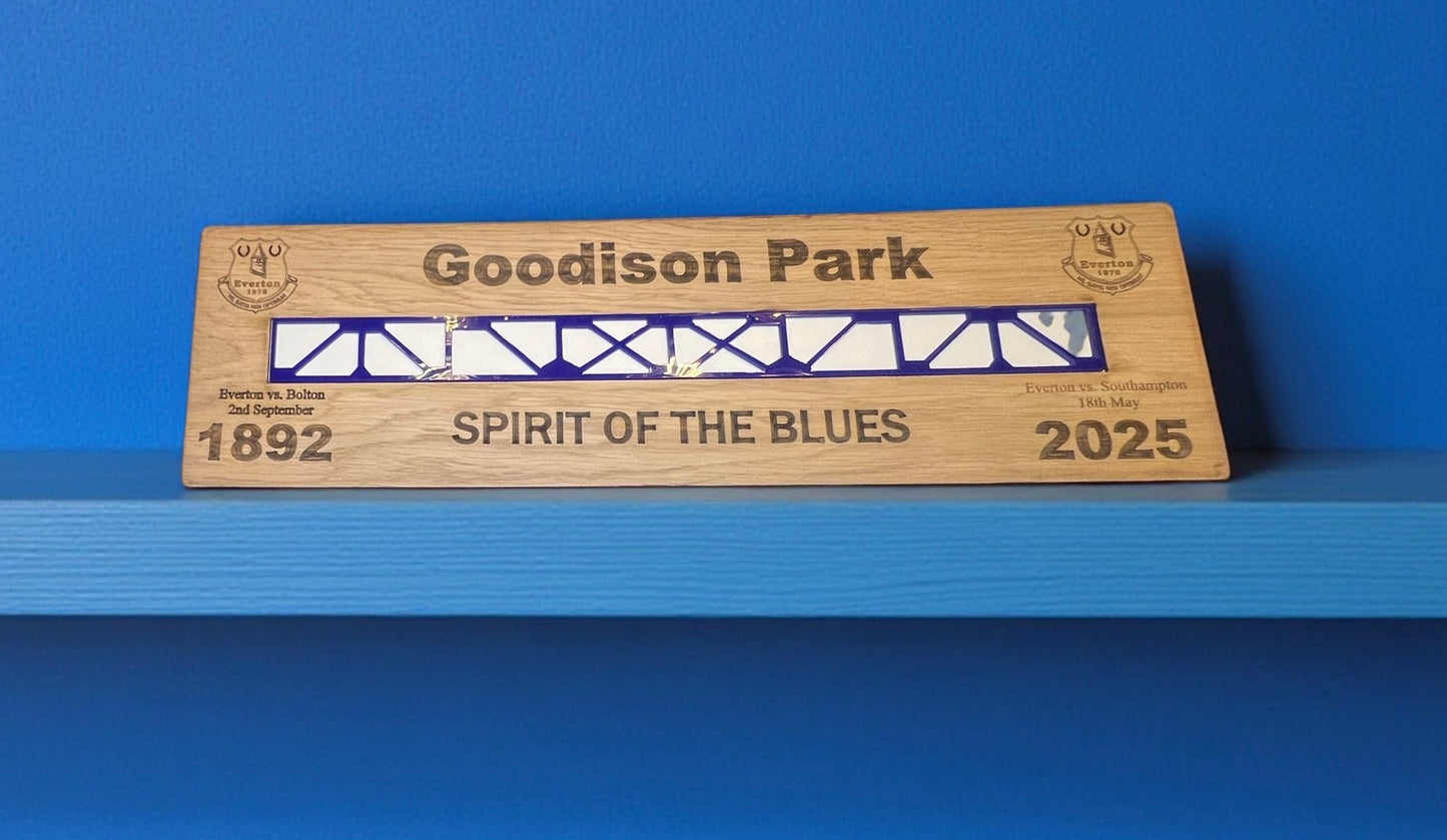 Goodison Park Commemorative Personalised Artwork
