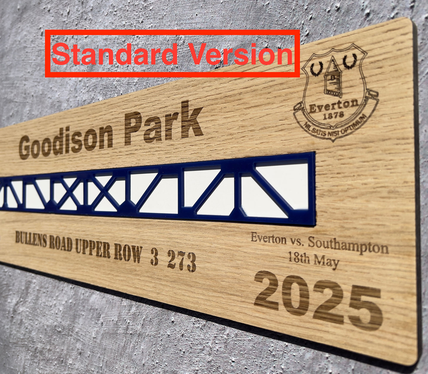 Goodison Park Commemorative Personalised Artwork